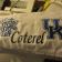 Towel embroidered with University of Kentuky logos