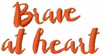 brave at heart free embroidery design