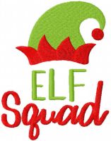 Elf squad free embroidery design