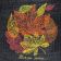 Autumn leaves design on embroidered towel