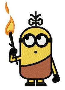 Prehistoric Minion 5 embroidery design