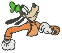 Funny Goofy embroidery design