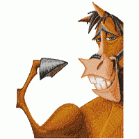 Buck 2 embroidery design