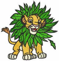 Jungle game embroidery design