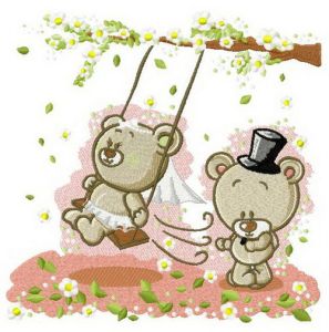 Teddy bear's wedding