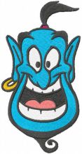Smiling Genie embroidery design