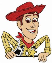 Cowboy Woody embroidery design