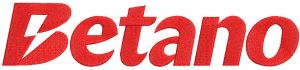 Betano logo embroidery design