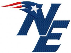 New England Patriots logo 4 embroidery design