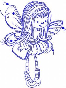 Little Fairy 46 embroidery design
