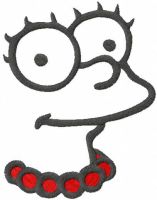 Just Marge embroidery design