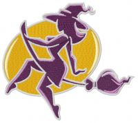 Sexy witch 5 embroidery design