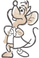 Mouse Jaq embroidery design