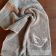 bathroom towel with dove free embroidery design