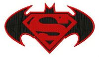 Super Batman embroidery design