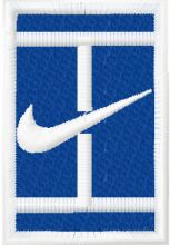 Nike Logo embroidery design