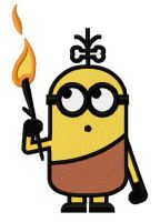 Prehistoric Minion 5 embroidery design