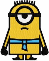 Greek Minion 3 embroidery design
