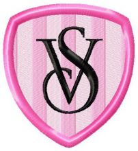 Victoria Secret pink embroidery design