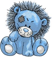 Rocky Lion embroidery design