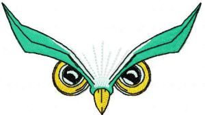 Owl eyes 7 embroidery design