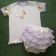 Little Daisy Duck embroidery design on babywear