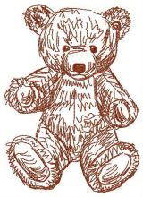 Old bear toy 9