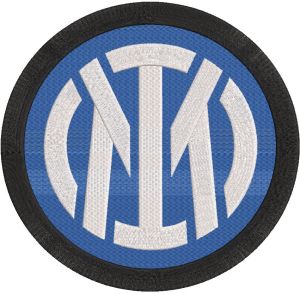 Inter Milan Logo Classic crest logo embroidery design