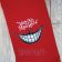 Towel with We re all mad here embroidered design
