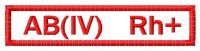 Blood type 8 embroidery design
