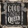 It's good to be queen design on pillowcase embroidered
