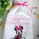 Minnie Mouse embroidered on bag