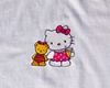 Sleep shirt with Hello Kitty machine embroidery