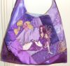 Crazy Patch Hand Bag with Modern Fairy embroidery design