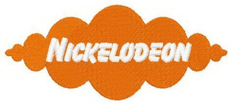 Nickelodeon logo machine embroidery design