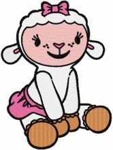 Lambie 5 embroidery design