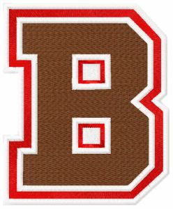 Brown bears primary logo 2022 embroidery design