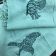 Embroidered napkins with tree bird and squirrel
