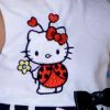 Hello Kitty Embroidery designer outfit