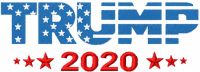 Trump 2020 embroidery design