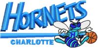 Charlotte Hornets Logo embroidery design