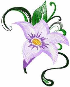 Lily 11 embroidery design
