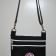 Boston Red Sox logo embroidered on black textile bag