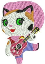 Sheriff Callie embroidery design