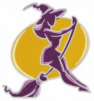 Sexy witch 7 embroidery design
