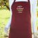 Best coolest mom ever embroidery design on apron
