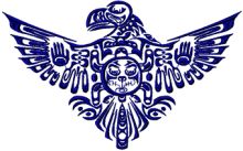 Indian Eagle  embroidery design