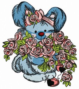 To a special girl 2 embroidery design