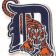 Detroit Tigers embroidery Logo