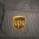 UPS logo embroidered in pocket shirt